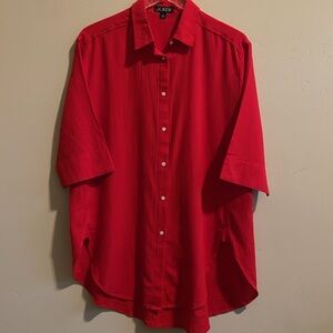 J. Crew Airy Gauze Button Down s S